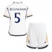 Real Madrid Jude Bellingham #5 Barnkläder Hemma matchtröja till baby 2023-24 Kortärmad (+ Korta byxor) Billigt